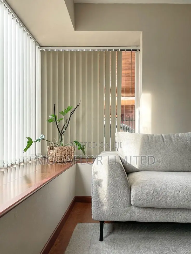 Modern Vertical Blinds for Office Windows