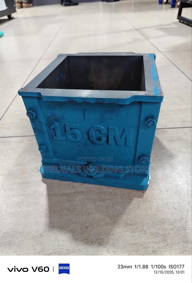 Concrete Testing Cube Moulds  150*150*150mm - thumbnail 3