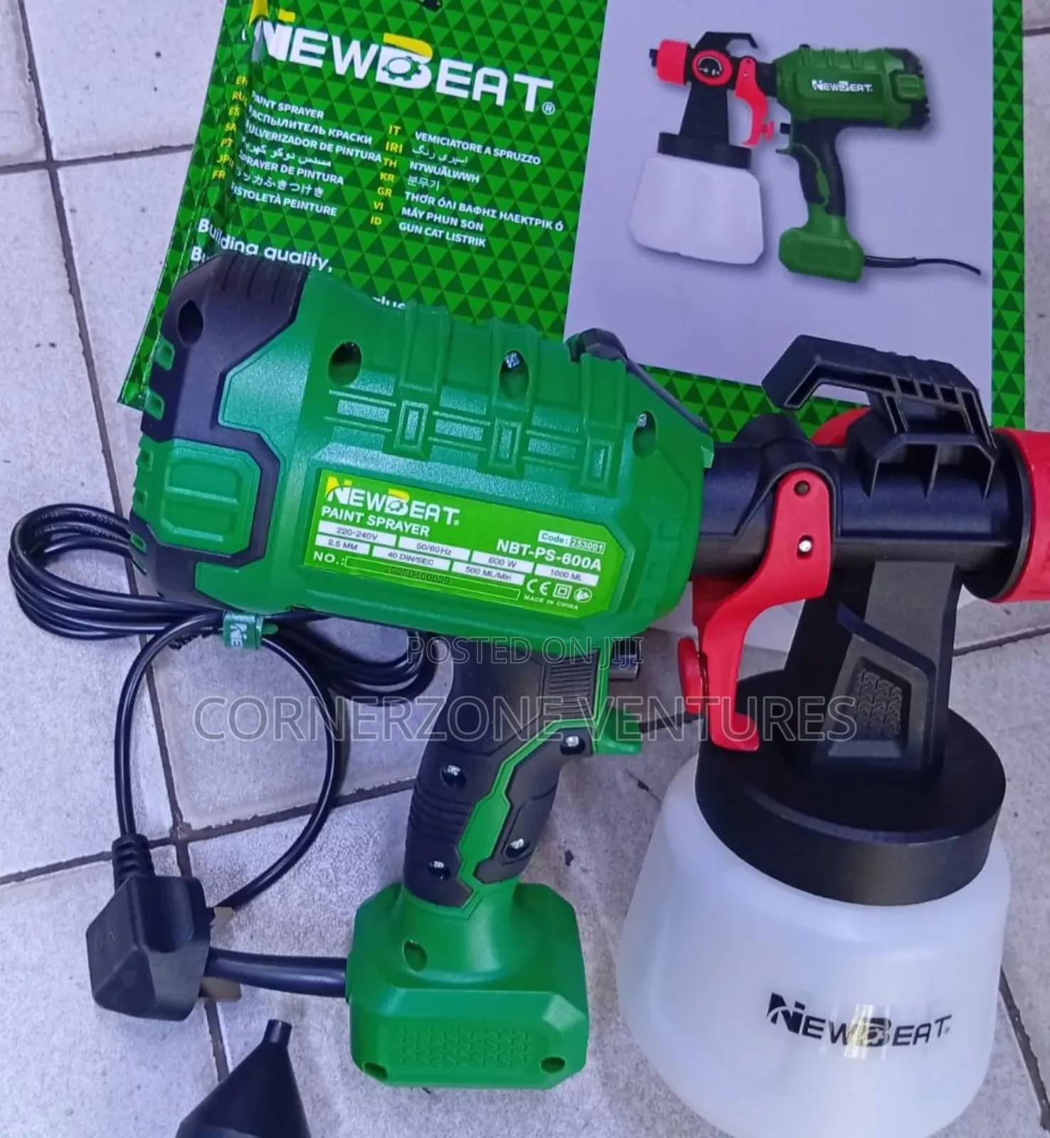 Newbeat Electric 600w Spray Gun/ Spray Gun