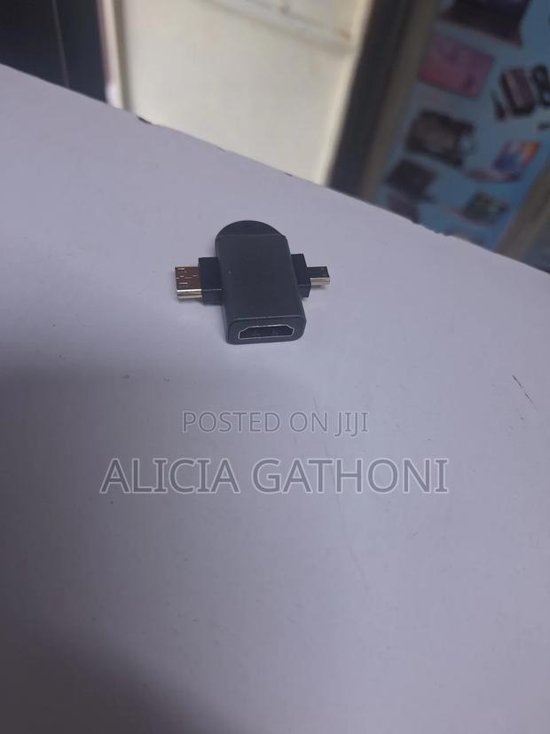 Mini Hdmi to Hdmi Adapter 4kuhd Ultra - thumbnail 2