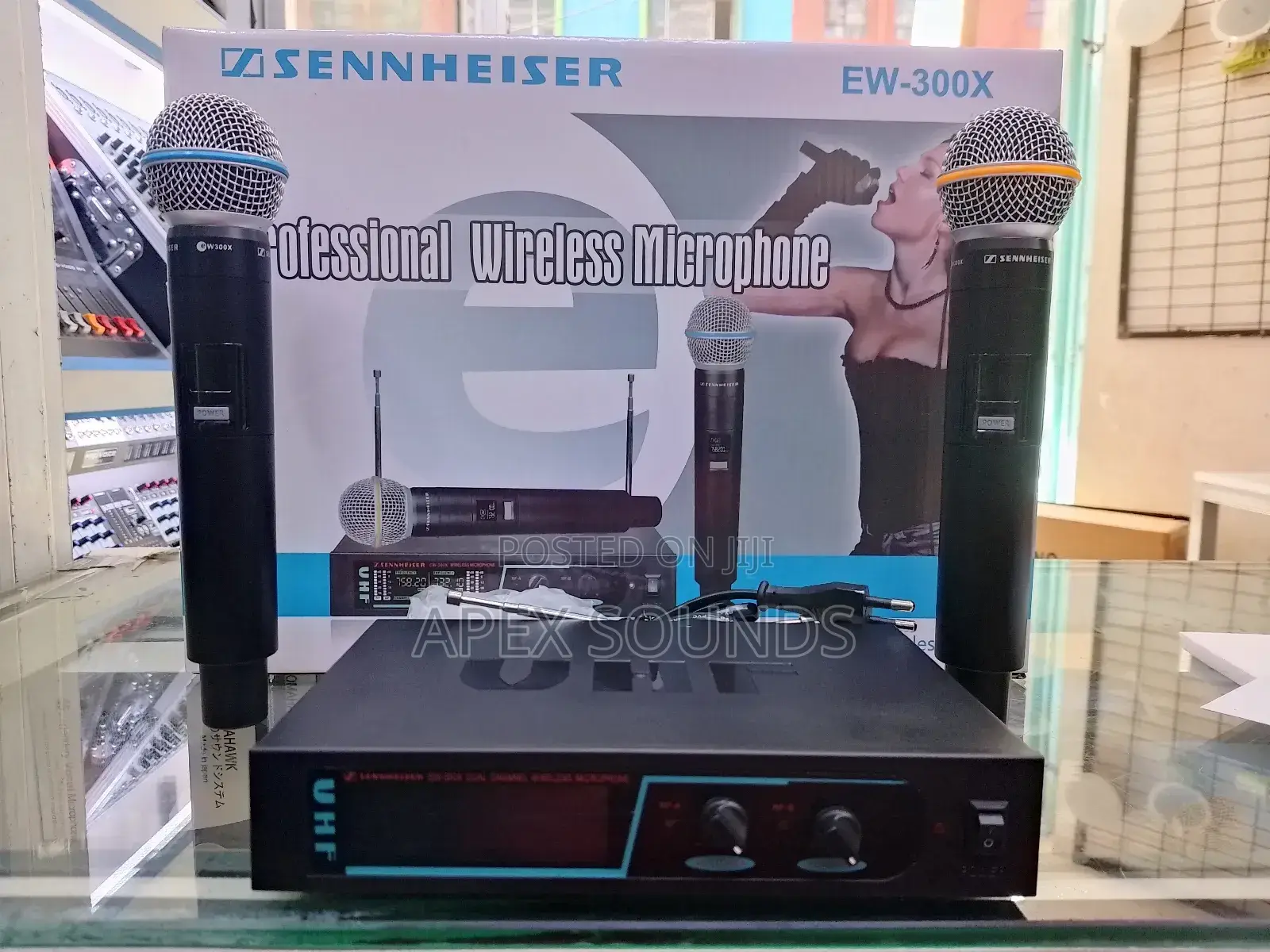 Senheiser Wireless Microphone Ew-300x