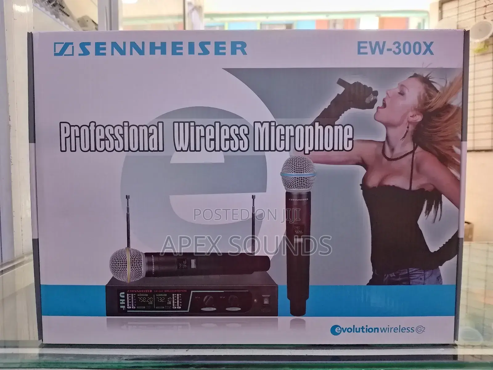 Senheiser Wireless Microphone Ew-300x