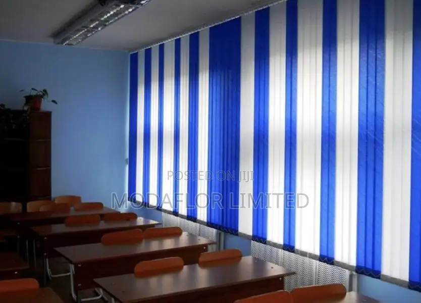 Vertical Office Blinds for Glass Partitions