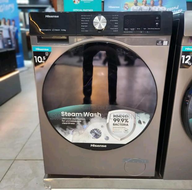 Hisense 10.5 Wash And 6kg Dry Front Load Washing Machine - main view