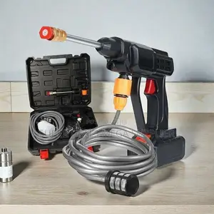 Cordless Rechargeable Portable Car Washer Gun With 3 in 1 Jet Spray