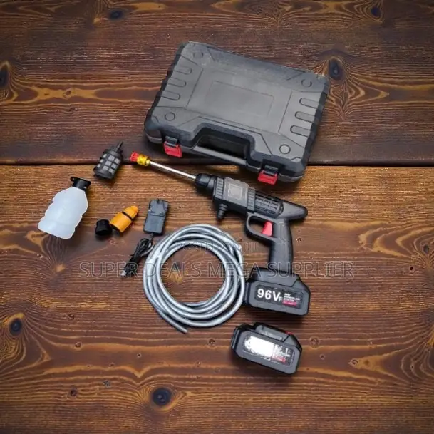 Wireless Rechargeable High Pressure Car Washer Gun Jet Spray Machine