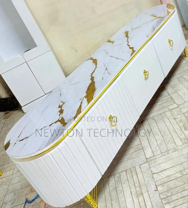 6fts With Marble Coating Tv Stand