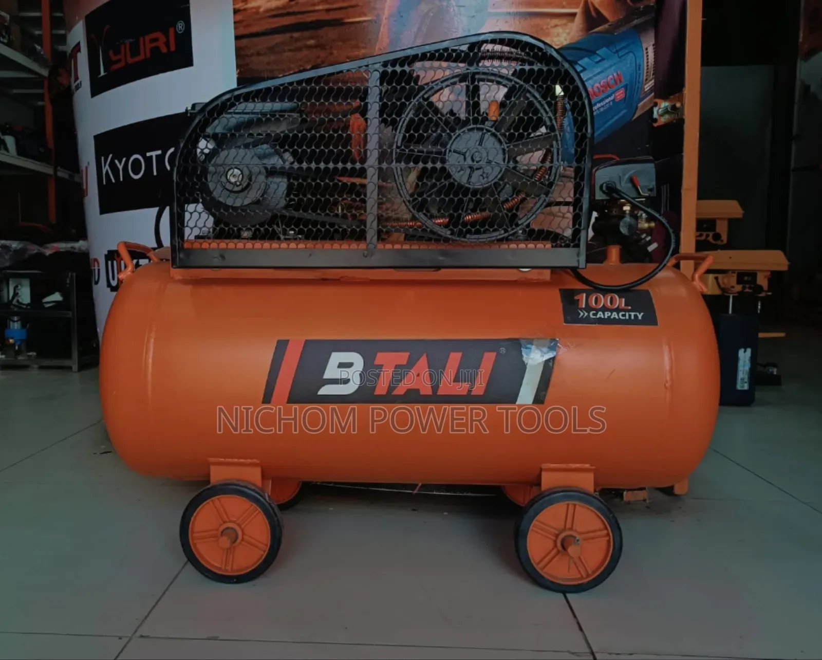 Btali 100ltrs Air Compressor/2piston Electric Air Compressor