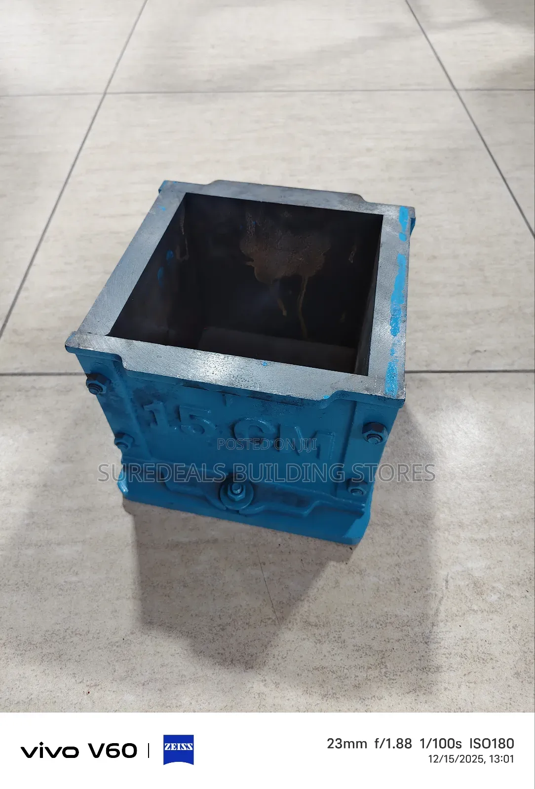 Cast Iron Concrete Testing Cube Moulds.150*150*150mm
