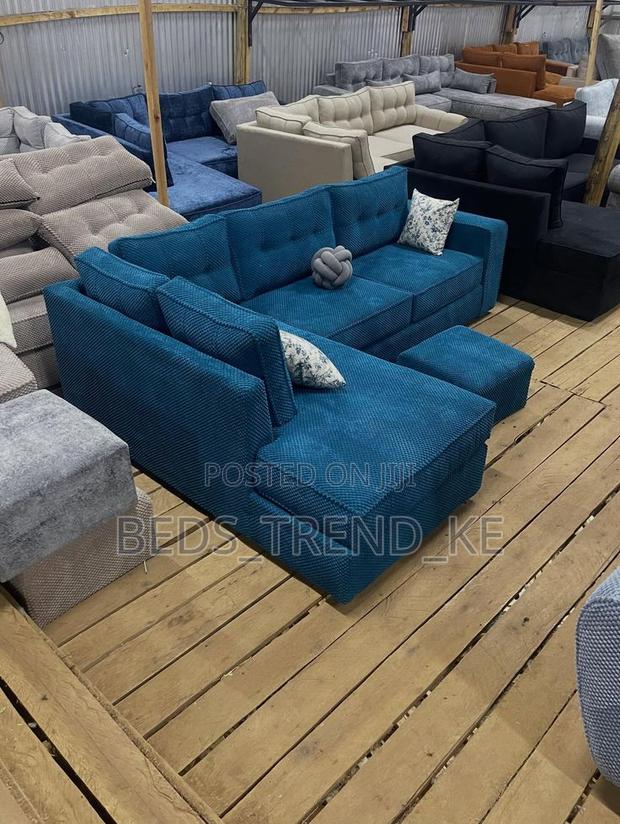 Engineered 6 Seater Corner Sofa - main view