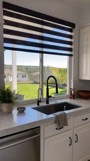 Office Zebra Roller Blinds – Reduce Glare
