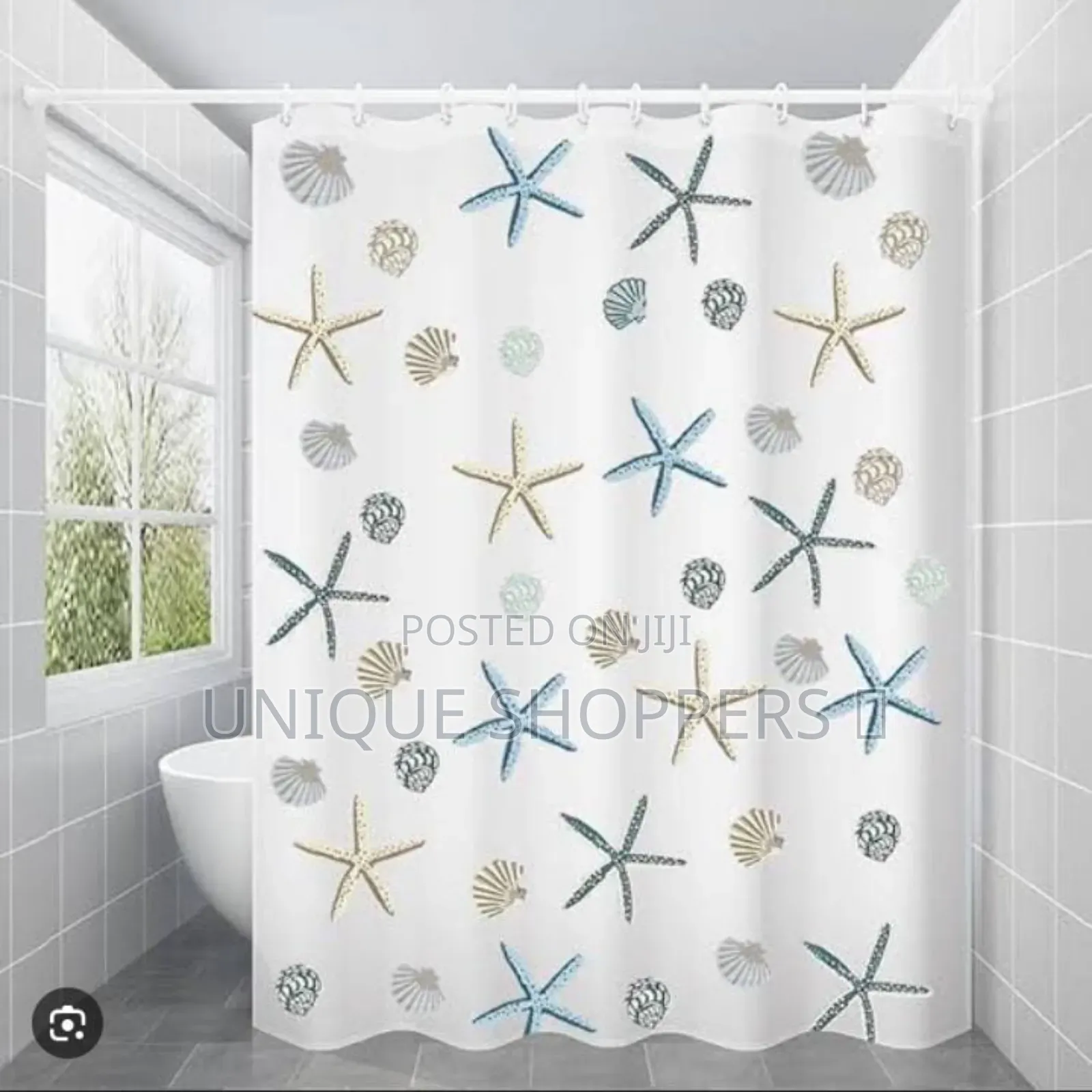 Floral Shower Curtains Size 180*200cm