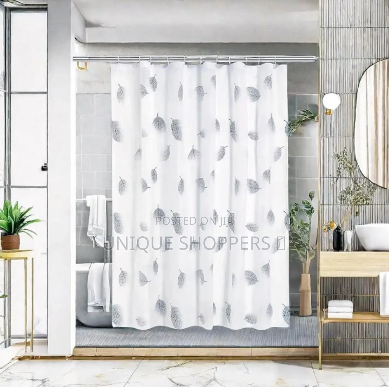 Floral Shower Curtains Size 180*200cm