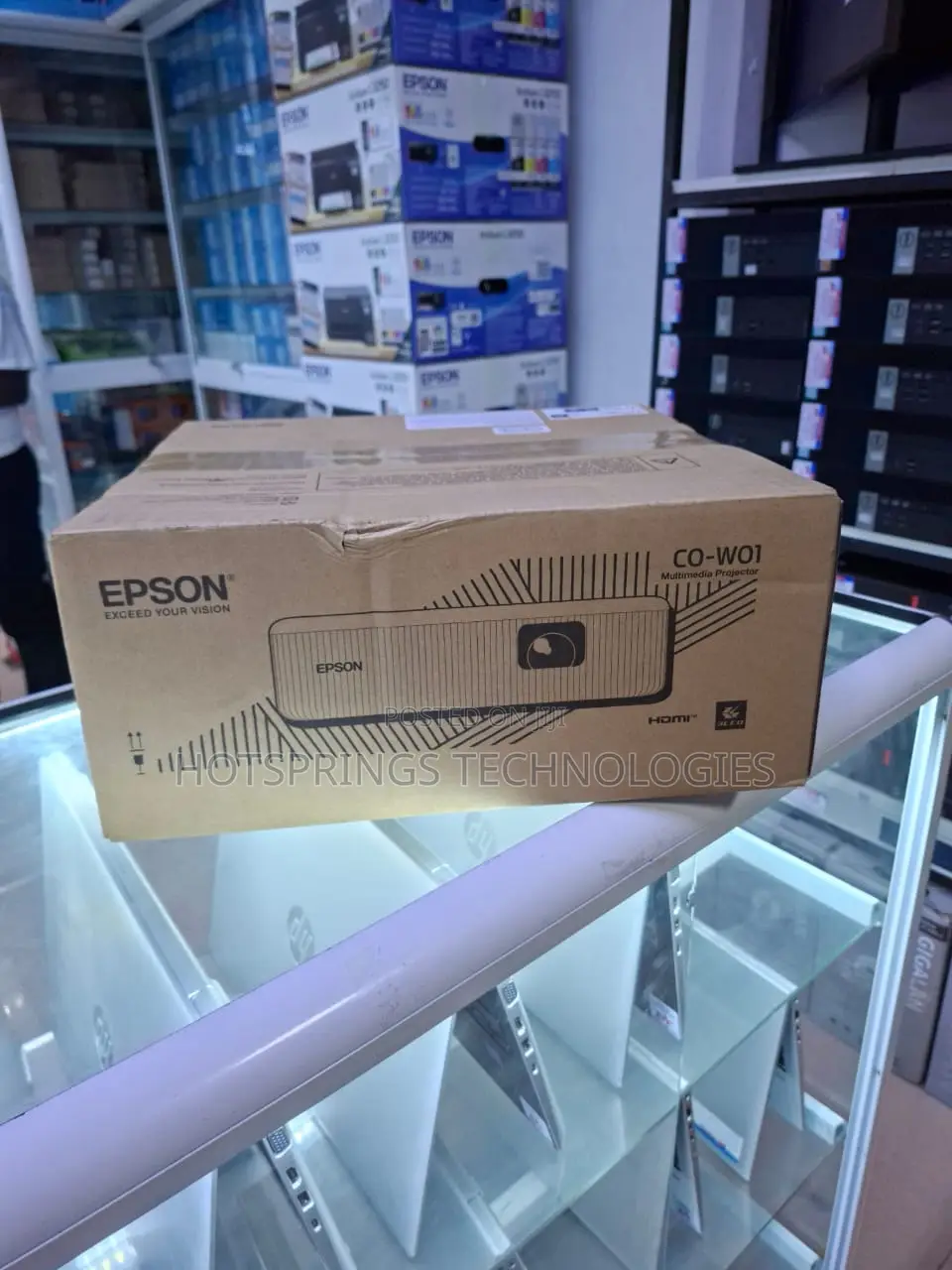 Co-W01 Epson Multimedia Projector