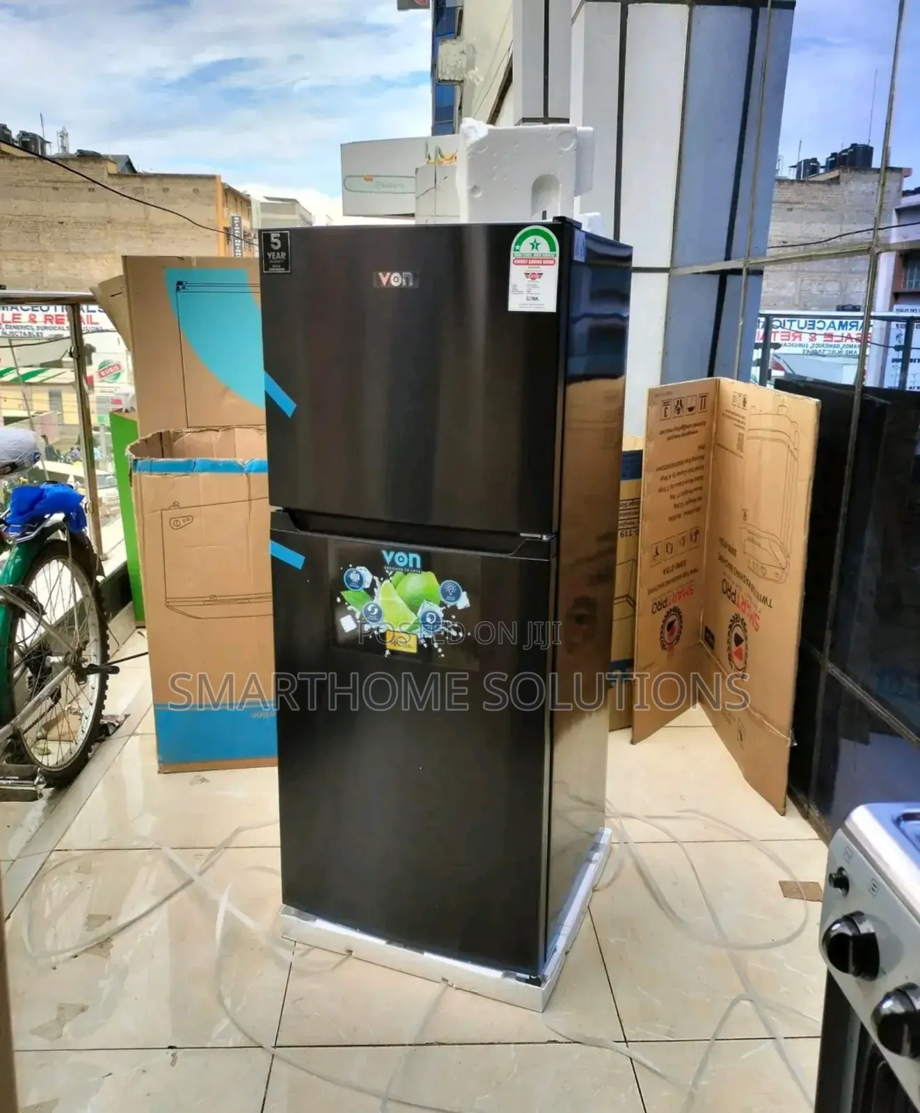 182 Litres No Frost Von Fridge Tmf Vrt - 182nrak