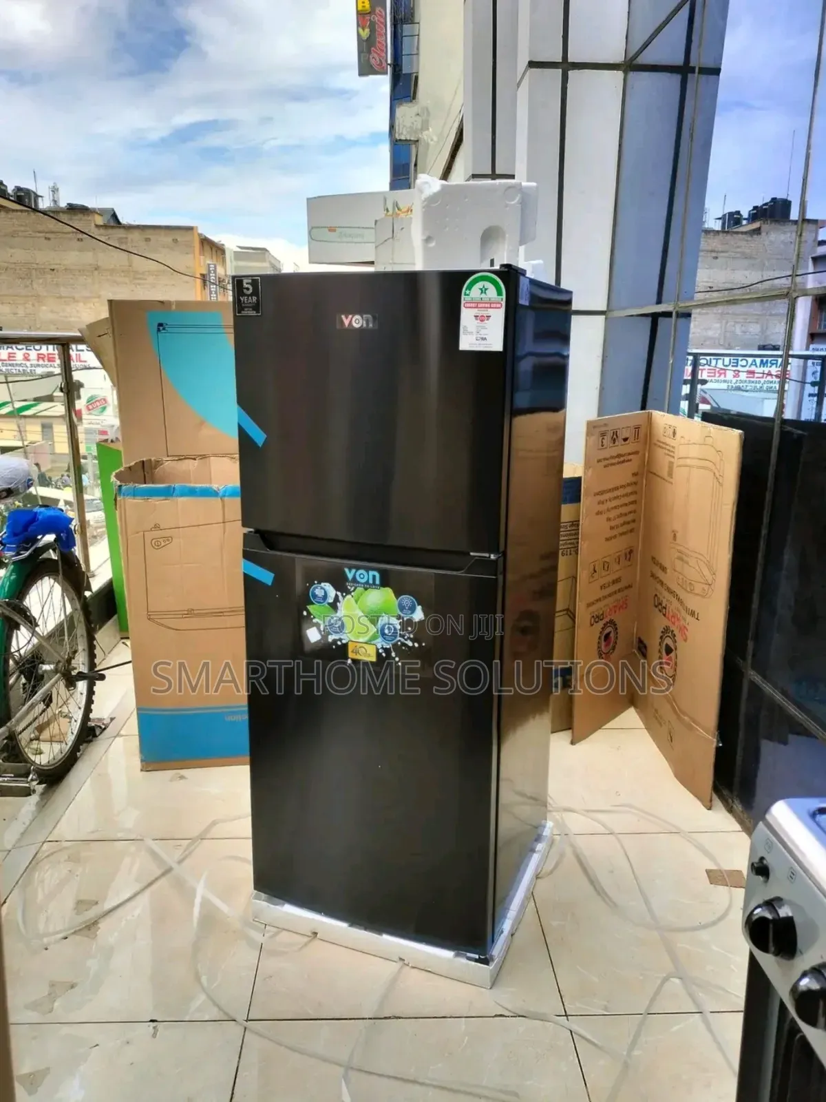 No Frost Von 182litres Double Door Fridge