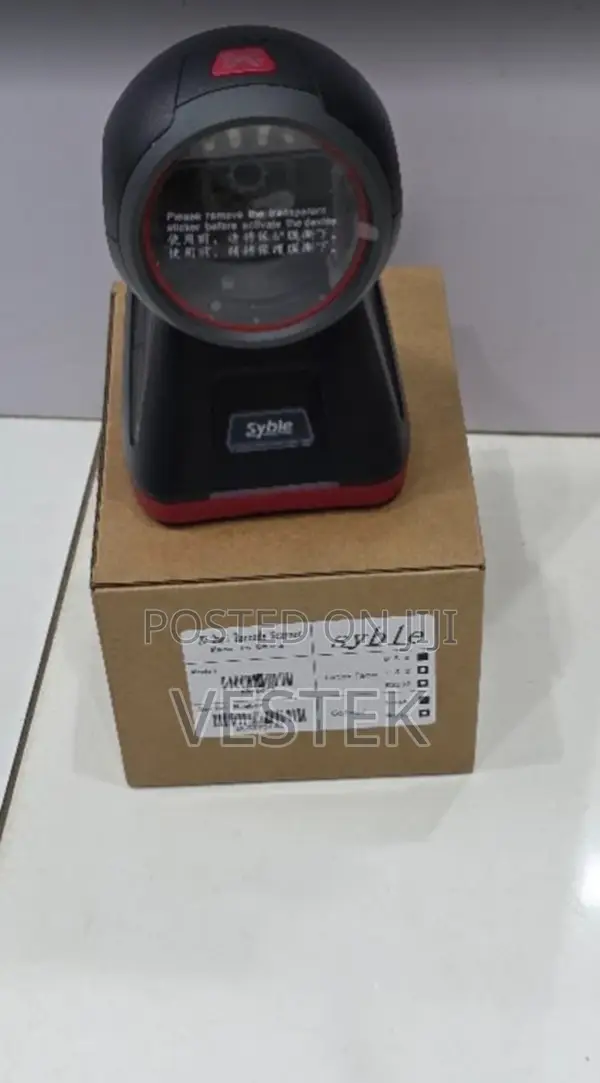 Xb-8602 2d Hands Free Barcode Scanner Table Mount Scanner