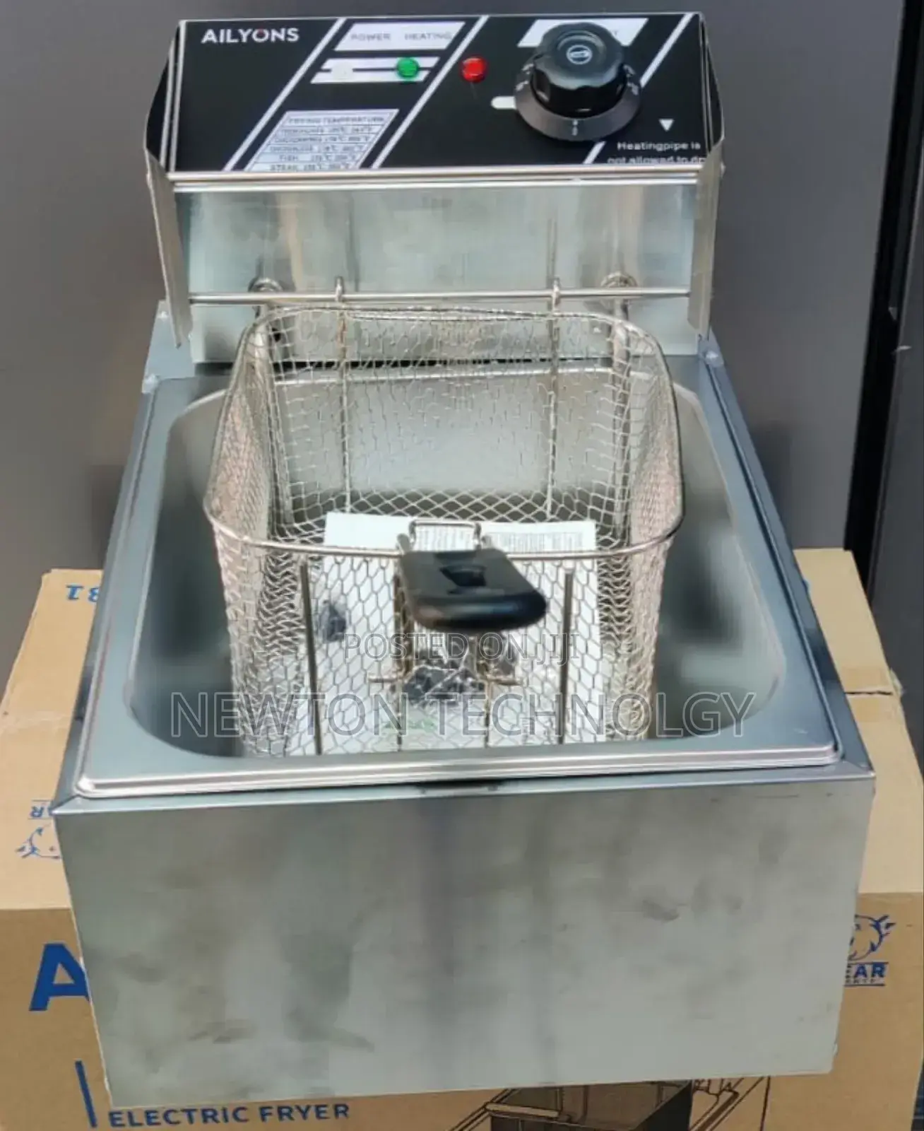 *Ailyons Single Fryer 6litres