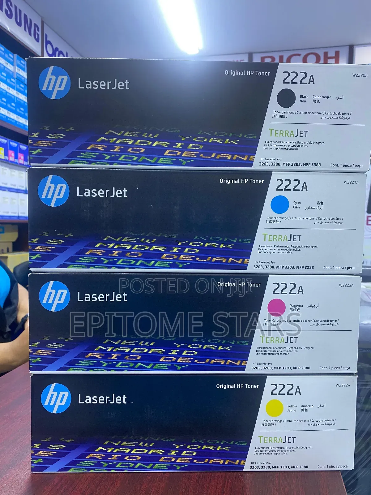 Hp Color Laserjet Pro 3203dw Toner Hp 222a Yield Upto 1,200 Pages