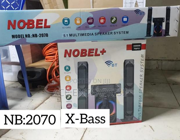 Nobel Nb-2070 5.1ch Multimedia Subwoofer Speaker System, 55000w Pmpo - main view