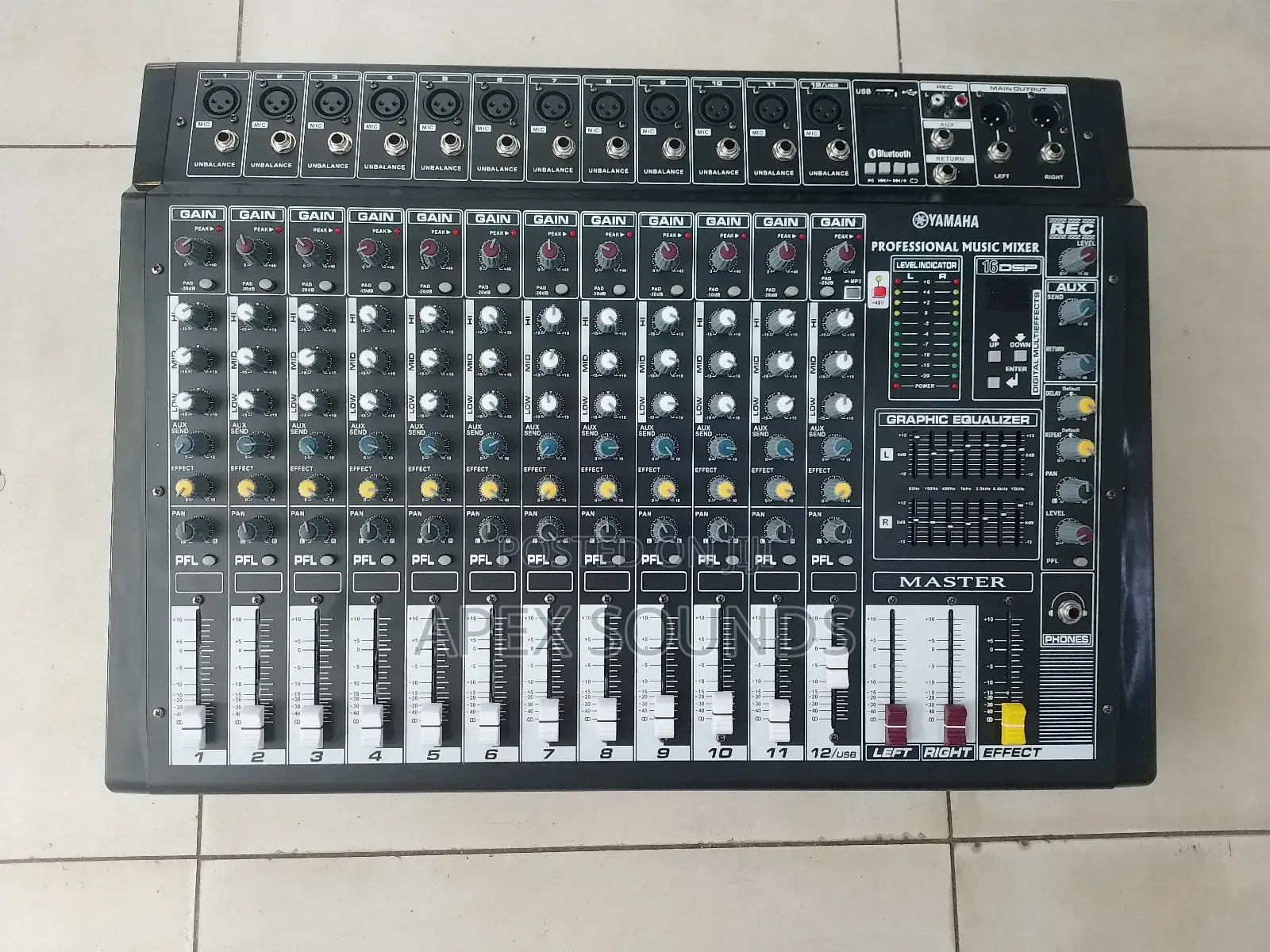 12channels Yamaha Powered Mixer