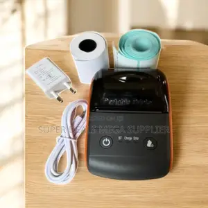 Mini 58mm Bluetooth Portable Receipt Label Barcode Printer Pos Support
