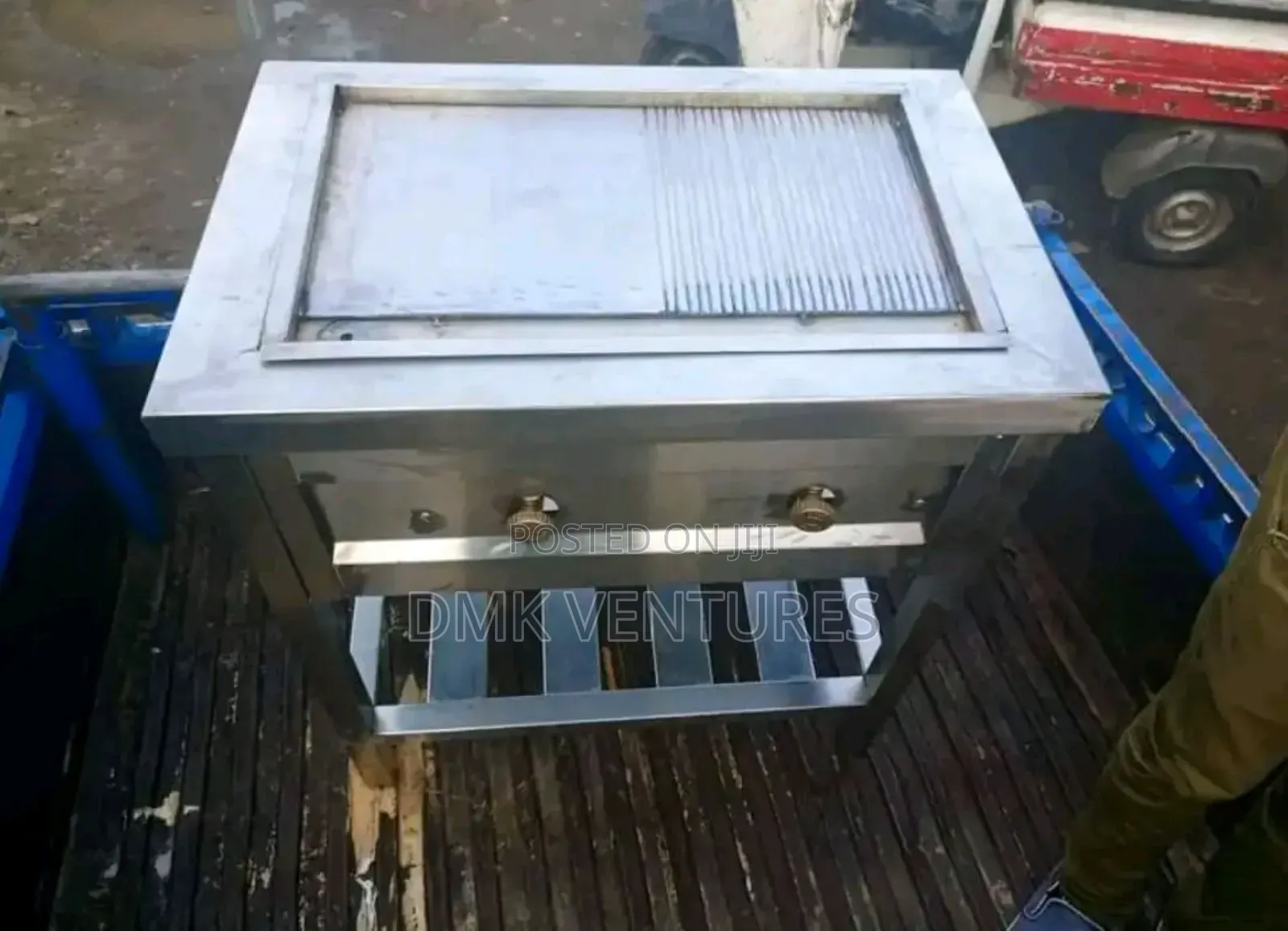Ultimate Stainless Half Grooved Griddle