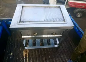 Ultimate Stainless Half Grooved Griddle