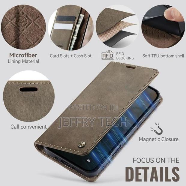 Briner Casme iPhone 17 Air Caseme Leather Flip Cover-Brown