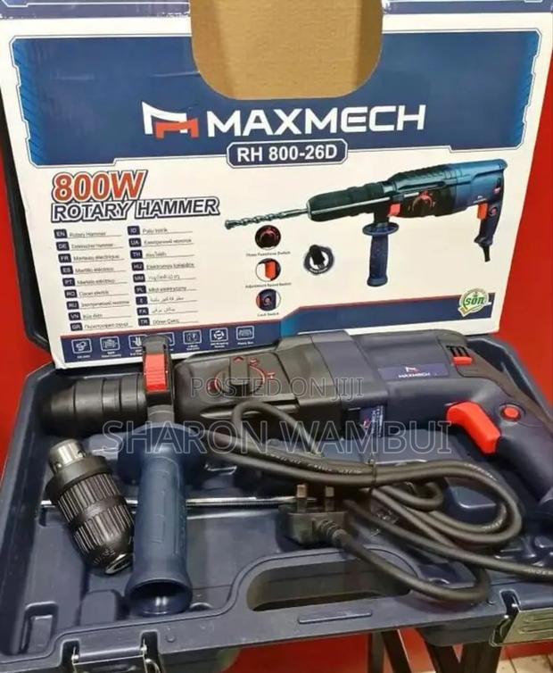 Durable Maxmech Rotary Hammer/800w Maxmech Rotary Hammer
