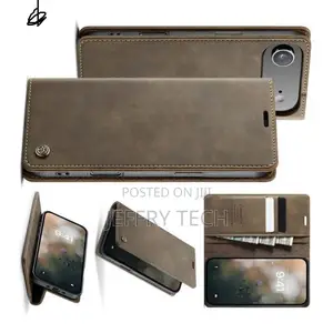 Briner Casme iPhone 17 Air Caseme Leather Flip Cover-Brown