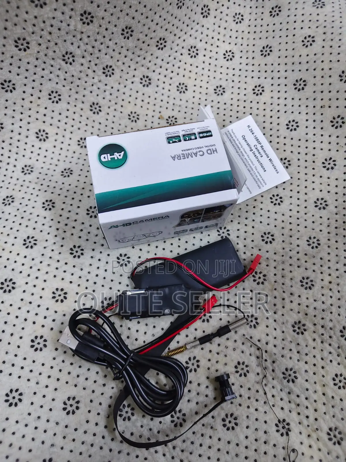 Hidden Spy Camera With Two Way Audio 1080p