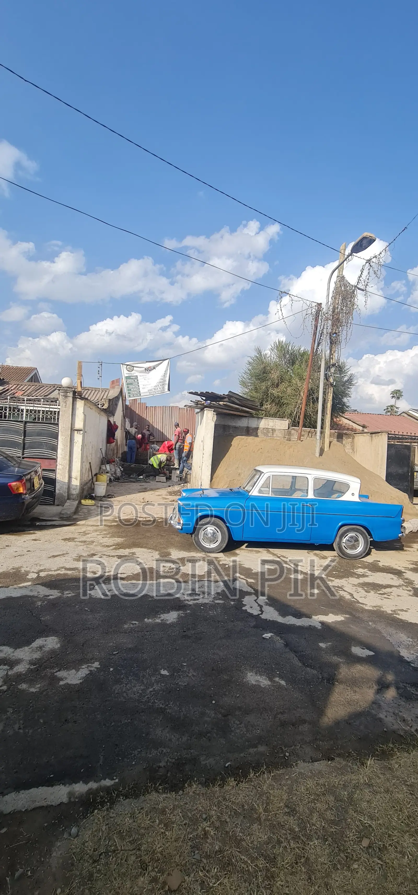 Ford Anglia 1966 Blue