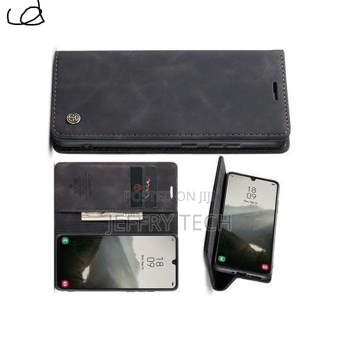 Desee Caseme Case Wallet Suede Leather Flip Case for iPhone Xr