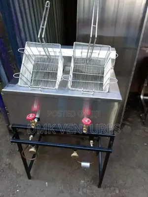 Ultimate Stainless Gas, Double Chips Fryer