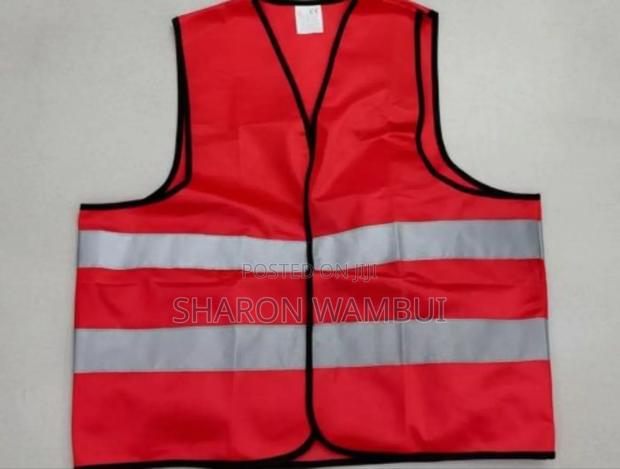 Quality Reflective Vest/Red Reflective Vest - main view