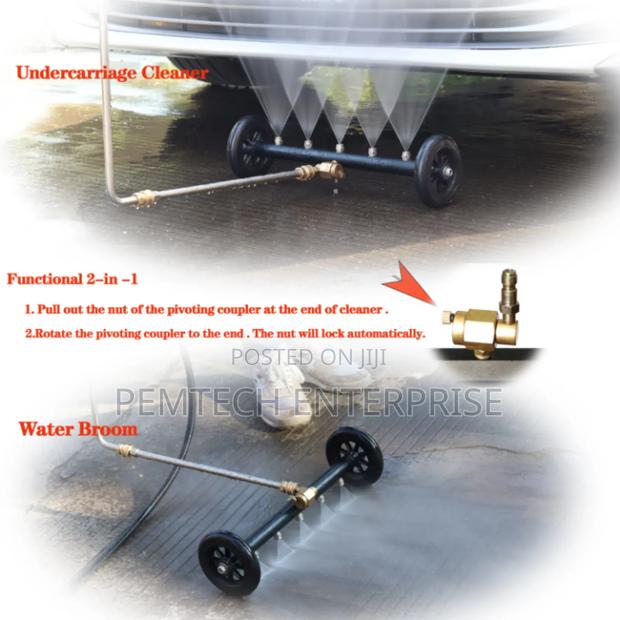 Dual-Function Undercarriage Pressure Washer Attachment and Water Broom - thumbnail 2