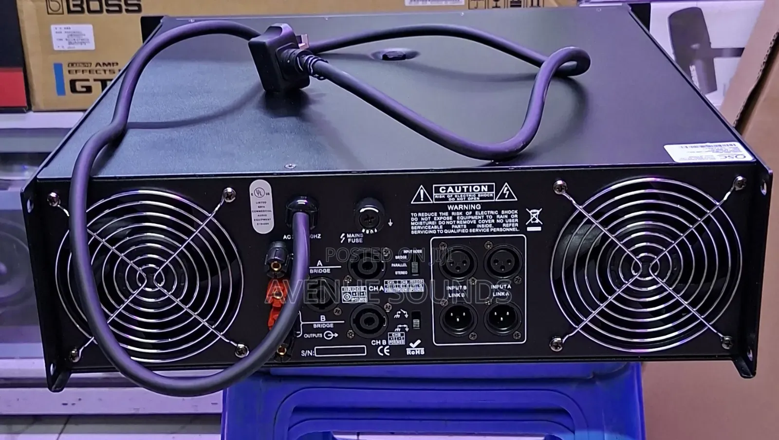 Qsc Rmx4050 Amplifier
