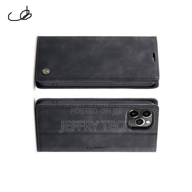 Sasert Caseme Wallet Leather Flip Case for iPhone 12 Pro Max - thumbnail 2