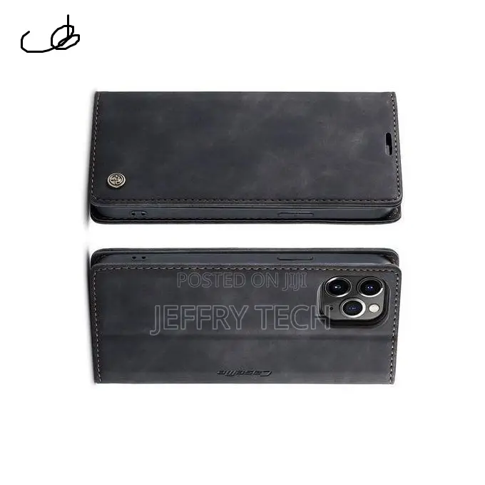 Sasert Caseme Wallet Leather Flip Case for iPhone 12 Pro Max