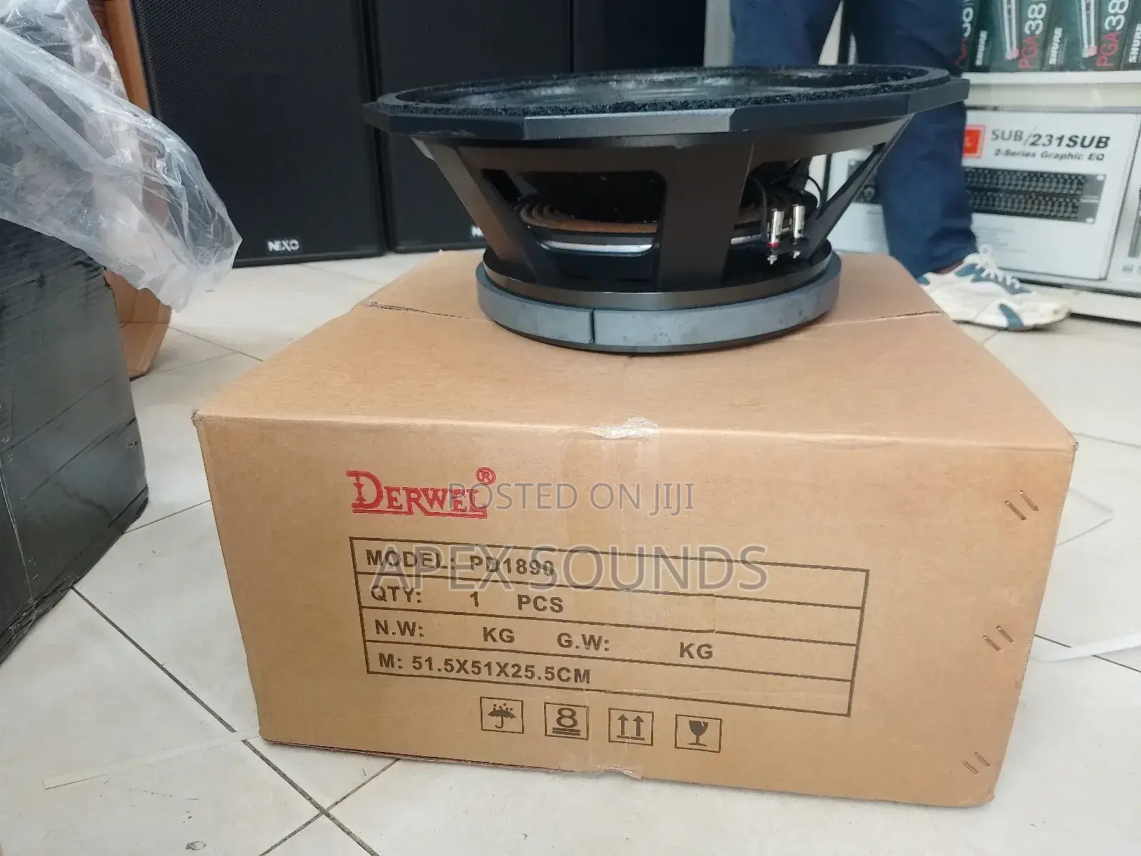 Pd 1890 Bass Speaker
