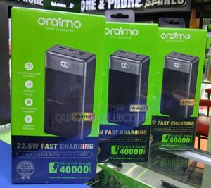 Oraimo Power Bank 40000mah.22.5w Fast Charging