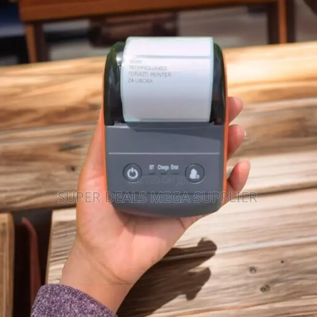 58mm Mini Wireless Bluetooth Receipt Printer Label Barcode 203dpi Pos