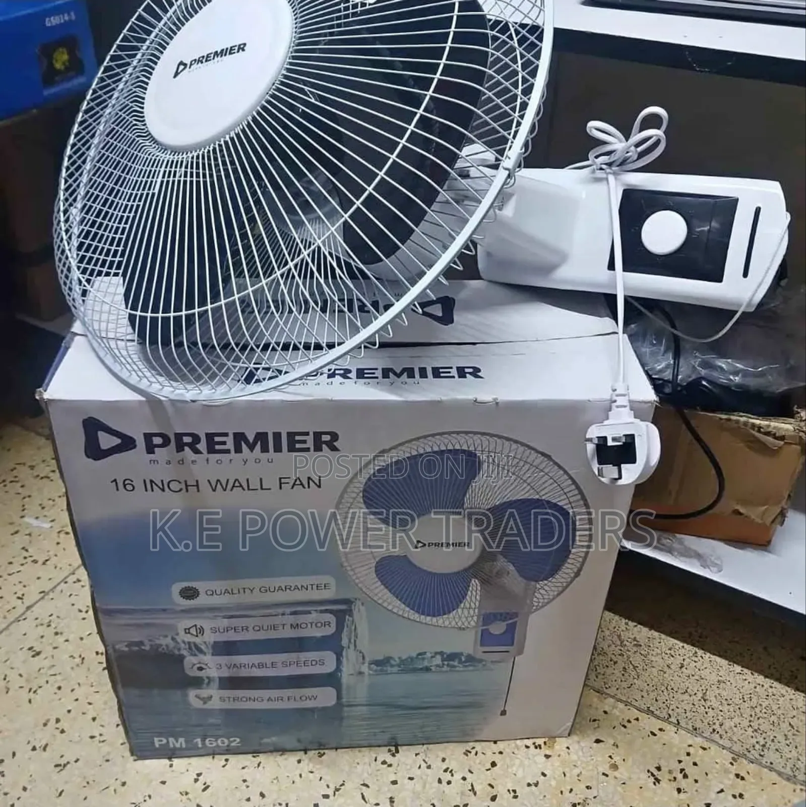 Premier 16inch Wall Fan