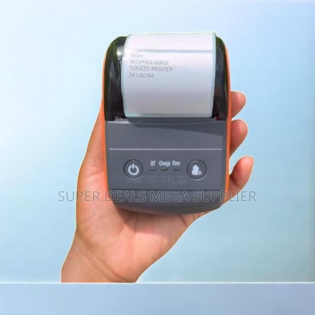 Bluetooth Mini Pocket 58mm Portable Receipt Label Barcode Printer