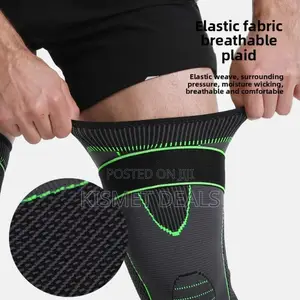 Knee Brace Compression Adjustable Knee Sleeve With Straps