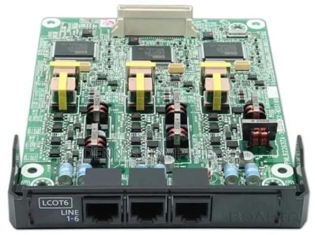 Panasonic Kx-Ns5180x 6 Port Analog Trunk Card (Lcot6)
