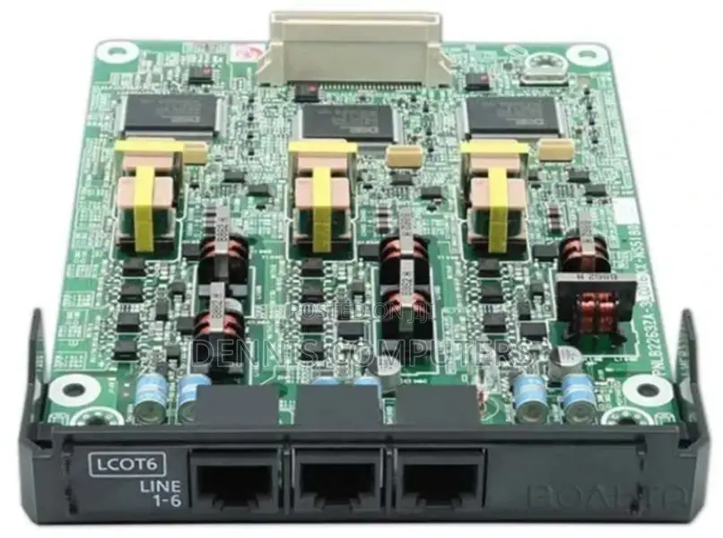 Panasonic Kx-Ns5180x 6 Port Analog Trunk Card (Lcot6)