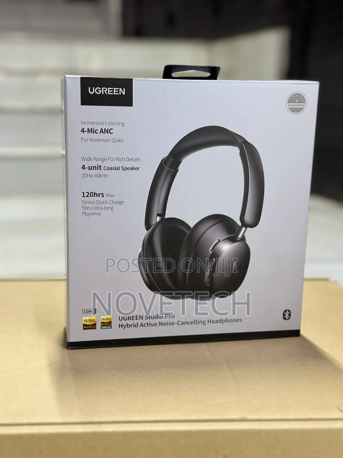 Ugreen Studio Pro Headphone Wireless Active Noise Cancelling Bluetooth