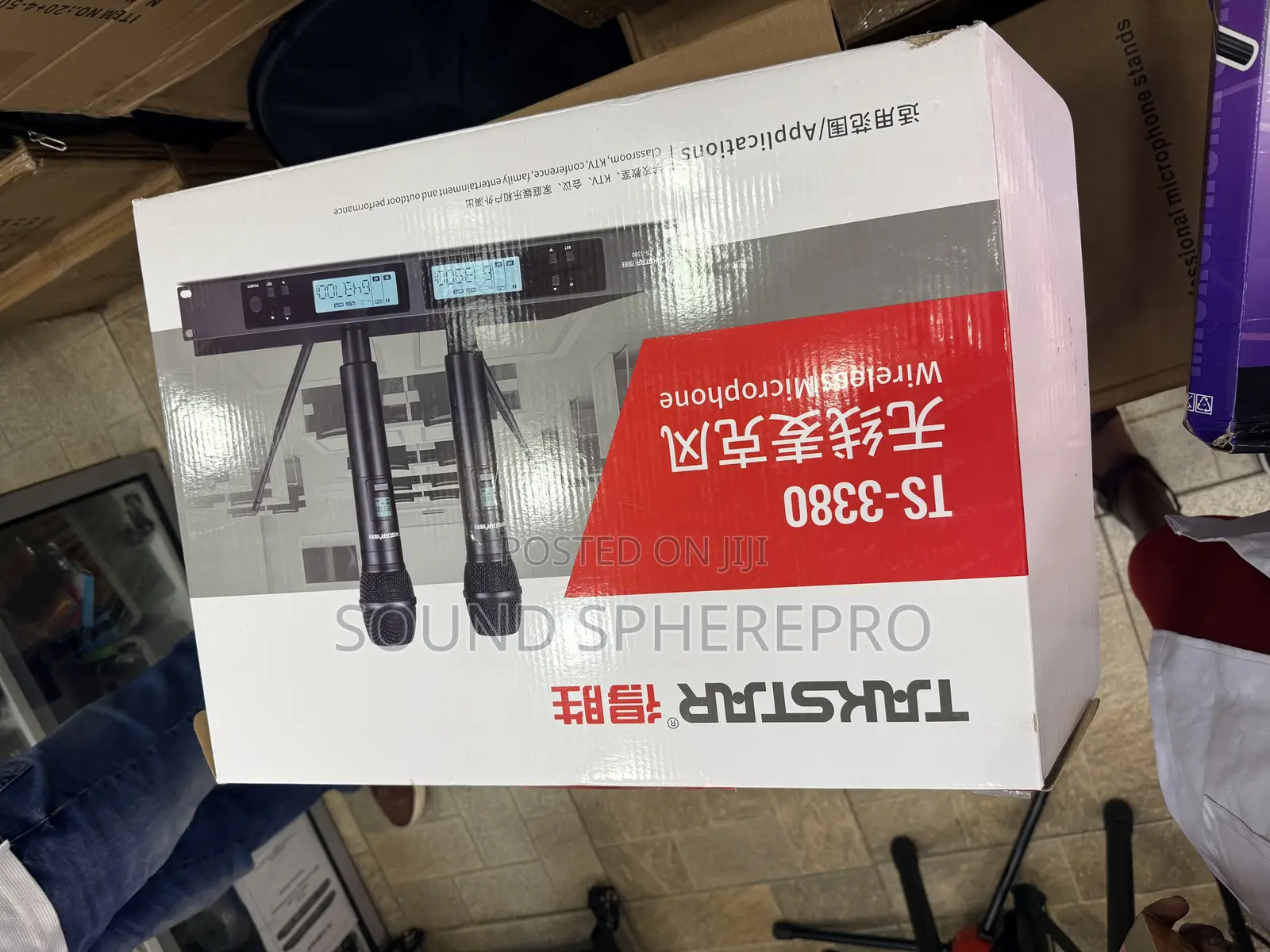 Takstar Ts-3380 2in 1 Wireless Microphone